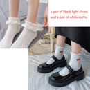 Mary Jane Shoes lolita shoes mary janes platform shoes white Women&