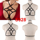 Pentagram Harness For Women Cheapest Garter Belt Erotic Goth Accessories Bondage Cupless Bra Festival Clothes Rave Sexy Lingerie