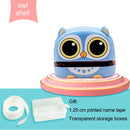 Children's Name Seal Custom Student's Name Stamp Kindergarten Clothes Waterproof Name Sticker Will Not be Washed Off Christmas