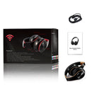 HIFI Stereo Earphones Bluetooth Headphone Music Headset FM and Support SD Card with Mic for Mobile XiaoMi Iphone Sumsamg Tablet