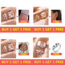 Silver Color Butterfly Rings For Women Men Lover Couple Ring Set Friendship Engagement Wedding Band Open Ring 2021 Trend Jewelry