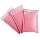 50PCS Bubble Mailers Padded Envelopes packaging bags for business bubble mailers shipping packaging ziplock bag 13x18cm Pink