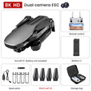 2021 New LU3 Gps Drone 8K Hd Dual Camera Profesional Helicopter Fpv Eders Foldable Rc Quadcopter 5G Wifi Brushless Motor Drones