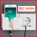 SRAN EU Power socket socket with usb for home,Dual Usb plug 5V 2A PC Panel 86*86mm Usb wall socket Smart LED ON/OFF 16A Outlets