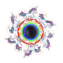 Fingertip Spinning Top Cartoon Animated Special Effects Dynamic-Running Fidget Spinner Rotating Hand Spinner Relieves Stress Toy