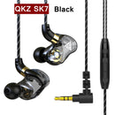 Original QKZ AK6 Copper Driver HiFi Wired Earphone Sport Running Headphones Bass Stereo Headset Music Earbuds fone de ouvido