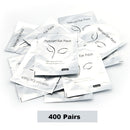 200/400Pairs Hydrogel Patches Eyelash Extension Patch Eyelashes Patch Lash Extension Supplies Under Eye Patches Eye Pads Patch
