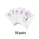 50/100Eyelash Extension Patch Grafted Eyelash Extension Paper Patch Under The Eye Pad Without Downy Hydrating Eye Paper Patch