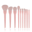 FLD Candy Makeup Brushes Set Face Foundation Powder Eye Shadow Eyebrow Highlight Kabuki Blending Brush Beauty Cosmetic Tools