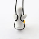 Gypsum Cute Anime Car Accessorie Swing Duck Pendant Auto Rearview Mirror Ornaments Birthday Gift Auto Decoraction Car Fragrance