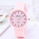 2021 New simple silicone Brand WOKAI Casual Quartz Watch Women Crystal Silicone Watches Relogio Feminino Wrist Watch Hot sale