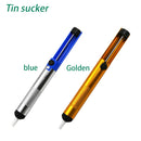 Aluminum Metal Desoldering Pump Suction Tin Gun Soldering Sucker Pen Removal Vacuum Soldering Iron Desolder Hand Welding Tools