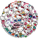 10/50pcs Kawaii Pokemon Anime Stickers Pikachu Stickers Laptop Suitcase Skateboard Guitar Phone Cartoon Stickers Kid Gift Toys