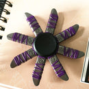 Anime Game Weapon Fidget Spinner Colorful Metal Zinc Alloy Ninja Shuriken Darts Hand Spinner Smooth Electroplate Fidget Gryo Toy