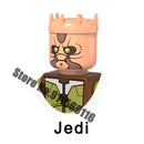 Disney Luke Skywalker Ahsoka Tano Building Block Yoda Obi-Wan Kenobi Sith Kylo Ren Count Dooku Starkiller Brick Figure Toy