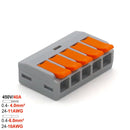0.4-6.0mm 30/50/100 Pieces & SET Mini Fast Universal Wire Connector Easy Quick Wiring Car & Solar Energy Terminals