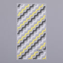 1PC Silver Gold Lines Stripe 3D Nail Sticker Geometric Waved Star Heart Self Adhesive Slider Papers Nail Art Transfer Stickers