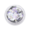 1Pcs Glitter Glam Eye Sparkly Glitter Hair Shimmer Gel Flash Heart Loose Sequins Glitter Eyeshadow Party Face Body Decoration