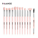 MAANGE Pro 3/5/12 Pcs Makeup Brushes Set Eyeshadow Eyeliner Eyelash Eyebrow Brush Beauty Make up Blending Tools Maquiagem