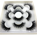 2022 New 5 pairs natural false eyelashes fake lashes long makeup 3d mink lashes eyelash extension mink eyelashes short eyelashes