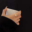 New Fashion Opening Adjustable Index Finger Rings For Women Geometry Copper Color Open Ring 2021 Trend Jewelry