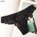 Women Sexy Lace Panties G String Transparent Underwear Hollow Out Panties Mesh Thongs Sex Low Waist Seamless Briefs Lingerie