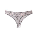 Lady Print Lovely Panties Women Cotton Seamless Underwear for Female Sexy Low Ries G-String Thongs Comfort Briefs Lingerie