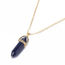 IPARAM Fashion Trend Crystals Necklace Bohemian Hexagon Opal Pendant Necklace Female Hexagon Crystal Necklace Gift 2021 NEW