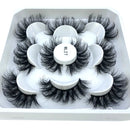 2022 New 5 pairs natural false eyelashes fake lashes long makeup 3d mink lashes eyelash extension mink eyelashes short eyelashes