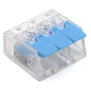 (30&50Pieces) Lever Nuts-3 New style compact Splicing Connectors Quick Disconnect Wire Connectors AWG 24-12