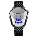 New Arrival Watch Men Waterproof Creative Wrist Watch For Male Clock Men Watch Relgio Masculino Gold Stainless Steel Wristwatch