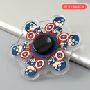 Fidget Spinner 3D Running Cartoon Anime The Astronauts Turn Villain Anti-Stress Fidget Toy Finger Dynamic Changing Gyro