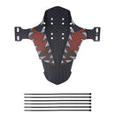 Bicycle Fenders 12 Colorful Front/Rear Tire Wheel Fenders Carbon Fiber Mudguard MTB Mountain Bike Road Cycling Fix Gear