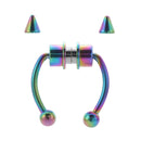 Stainless Steel Fake Piercing Nose Ring for Women Men Magnetic Septum Piercing Nose Cuff Punk Hip Hop Fake Body Jewelry Ear clip