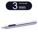 Round Punch Hollow Punch Steel Chisel Leather Puncher Cutting Tool for Belts, Metal Gaskets, Leather, Canvas (0.5mm To 60mm)