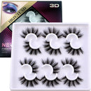 2022 New 5 pairs natural false eyelashes fake lashes long makeup 3d mink lashes eyelash extension mink eyelashes short eyelashes