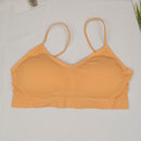 High Elastic Bra Women Gathering Bralette Push Up Bra Summer Anti-light Korean Style Wild Bra Tube Top Sexy No Rims Lingerie
