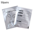 50pairs/pack Hydrating Eye Tip Stickers Wraps Eye Care Pad New Paper Patches Under Eye Pads Lash Under Eye Gel Patches
