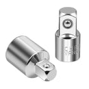Ratchet Wrench Socket Converter Sleeve Head Adapter 1/2 "Big Fly To 3/8" Fly To 1/4 "Stainless Steel to 1/4" To 1/2 "To 3/8"