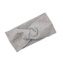 1 PCS Spring Summer Solid Color Baby Headband Girls Twisted Knotted Soft Elastic Baby Girl Headbands Hair Accessories Large Size