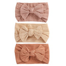 3pcs/lot Cable Knit Baby Girl Headband Bandeau Bebe Nylon Headbands for Newborn Girls Elastic Hair Band Baby Hair Accessories