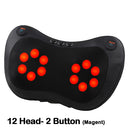 Head Neck Massager Car Home Cervical Shiatsu Massage Neck Back Waist Body Electric Multifunctional Massage Pillow Cushion