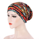 2021 New Elastic Fashion Turban Hat Solid Color Women Warm Winter Headscarf Bonnet Inner Hijabs Cap Muslim Hijab femme Wrap Head