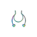 2021 Fake Piercing Nose Ring Alloy Nose Piercing Hoop Septum Rings For Women Fashion Body Jewelry Gifts Magnetic Fake Piercing