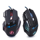 Ergonomic Wired Gaming Mouse LED 5500 DPI USB Computer Mouse Gamer RGB Mice X7 Silent Mause With Backlight Cable For PC Laptop