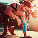 2022 New Kinesiology Tape Athletic Recovery Elastic Tape Kneepad Muscle Pain Relief Knee Pads Support for Gym Fitness Bandage