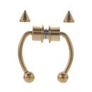 Stainless Steel Fake Piercing Nose Ring for Women Men Magnetic Septum Piercing Nose Cuff Punk Hip Hop Fake Body Jewelry Ear clip