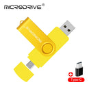 High Speed USB Flash Drive OTG Pen Drive 128gb 64gb Usb Stick 32gb type-c Pendrive Flash Disk for Android SmartPhone/PC
