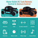 2.4G RC Car Toy 4WD Water Bomb Tank RC Toy Shooting Competitive Gesture Controlled Tank Remote Control Drift Car Kids Boy Toys