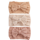 3pcs/lot Cable Knit Baby Girl Headband Bandeau Bebe Nylon Headbands for Newborn Girls Elastic Hair Band Baby Hair Accessories